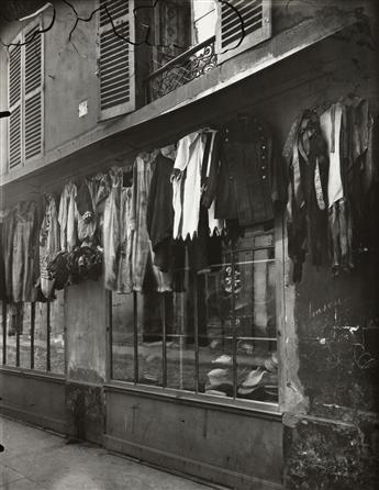 EUGÈNE ATGET (1857-1927)/BERENICE ABBOTT (1898-1991) A group of four Parisian scenes by Atget.